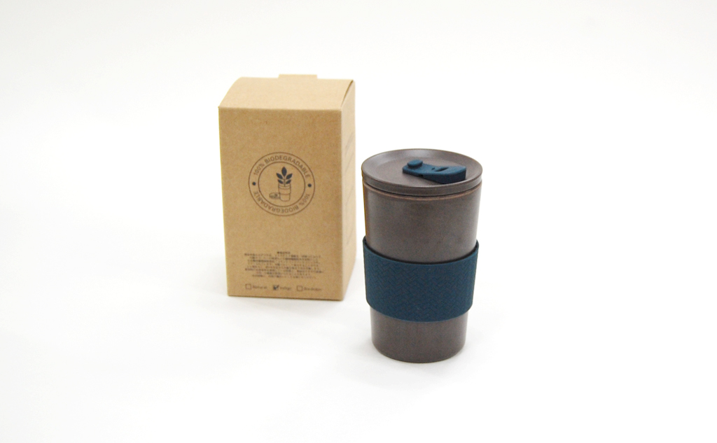 Coffee Cycle Tumbler (Indigo / 400ml)｜竹粉・コーヒーかすから作ったコーヒータンブラー
