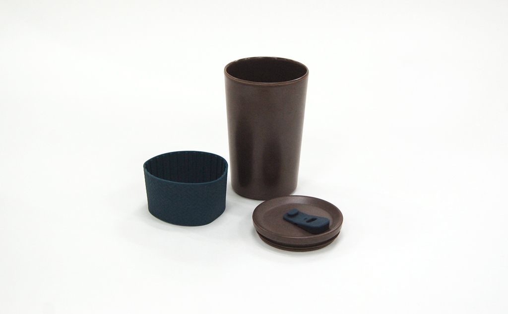 Coffee Cycle Tumbler (Indigo / 400ml)｜竹粉・コーヒーかすから作ったコーヒータンブラー