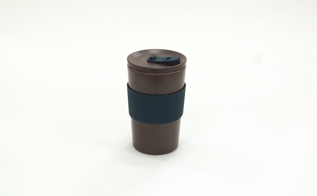 Coffee Cycle Tumbler (Indigo / 400ml)｜竹粉・コーヒーかすから作ったコーヒータンブラー
