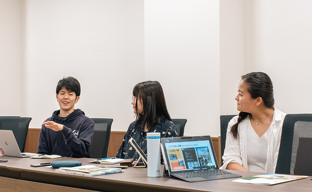 農工大 プラごみ減らし隊 木村将成さん