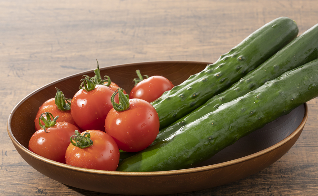 夏休みは夏野菜で体温を下げて過ごそう