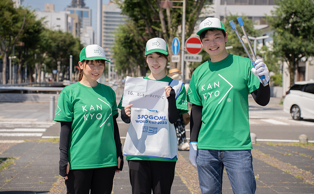 スポGOMIワールドカップ2023静岡ステージに参加したCチームの集合写真