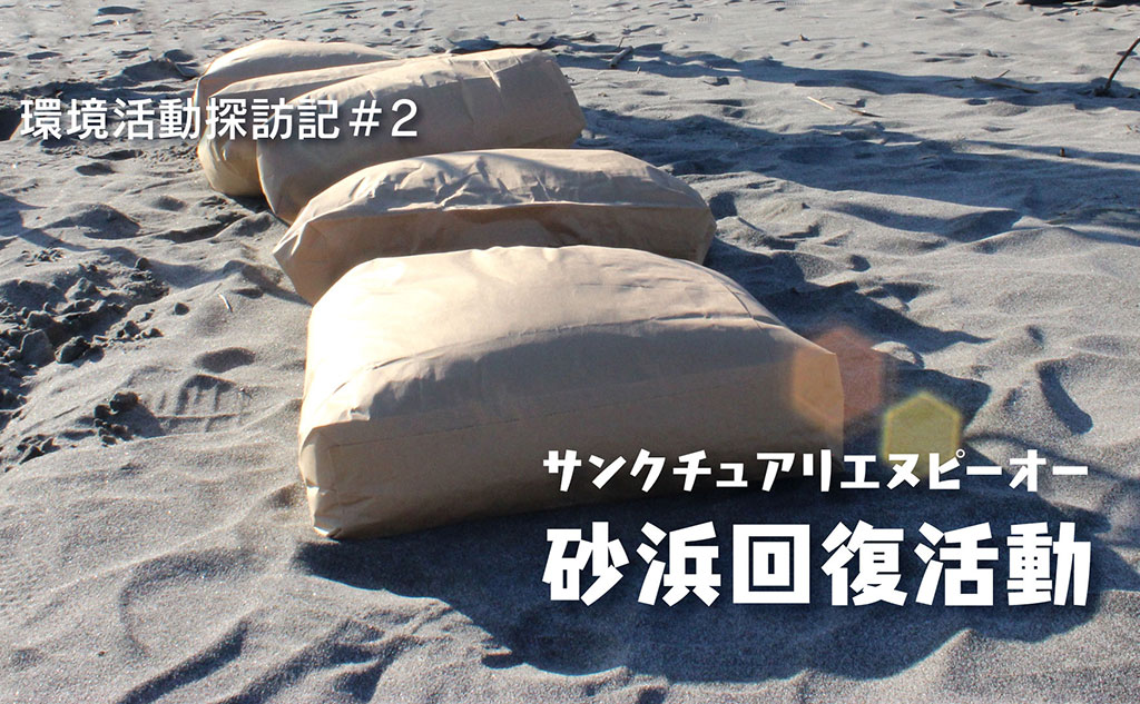 砂浜回復活動|環境活動探訪記