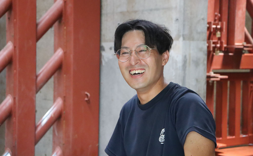 東武動物公園のゾウ飼育員の疋田さん
