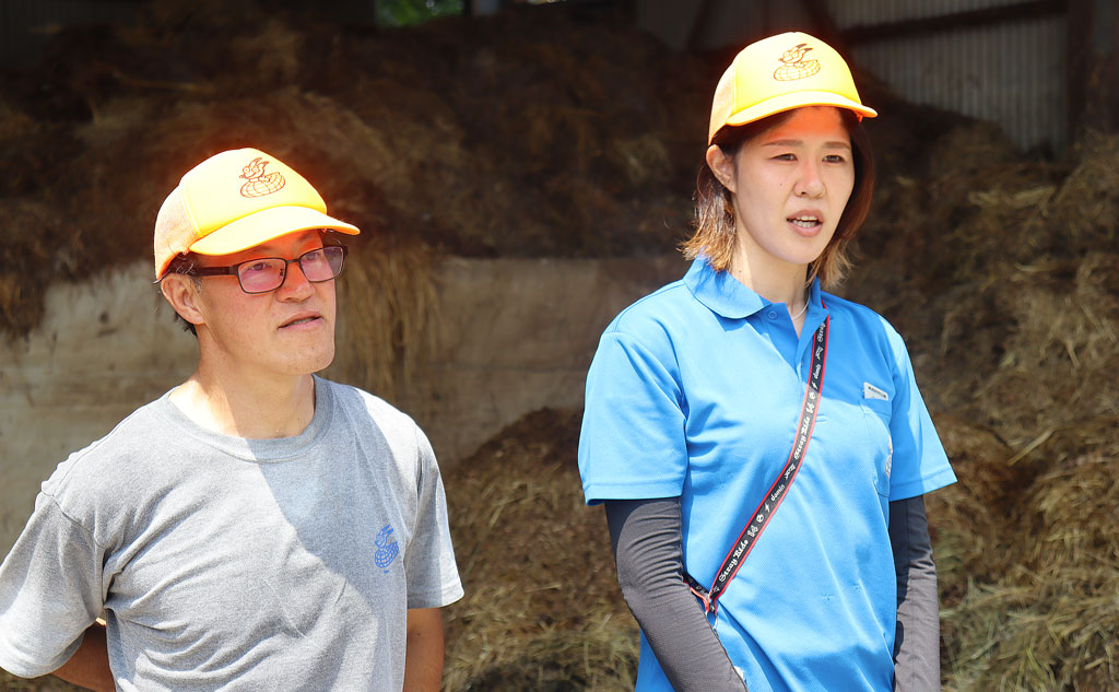 東武動物公園の白石さん、福田さん