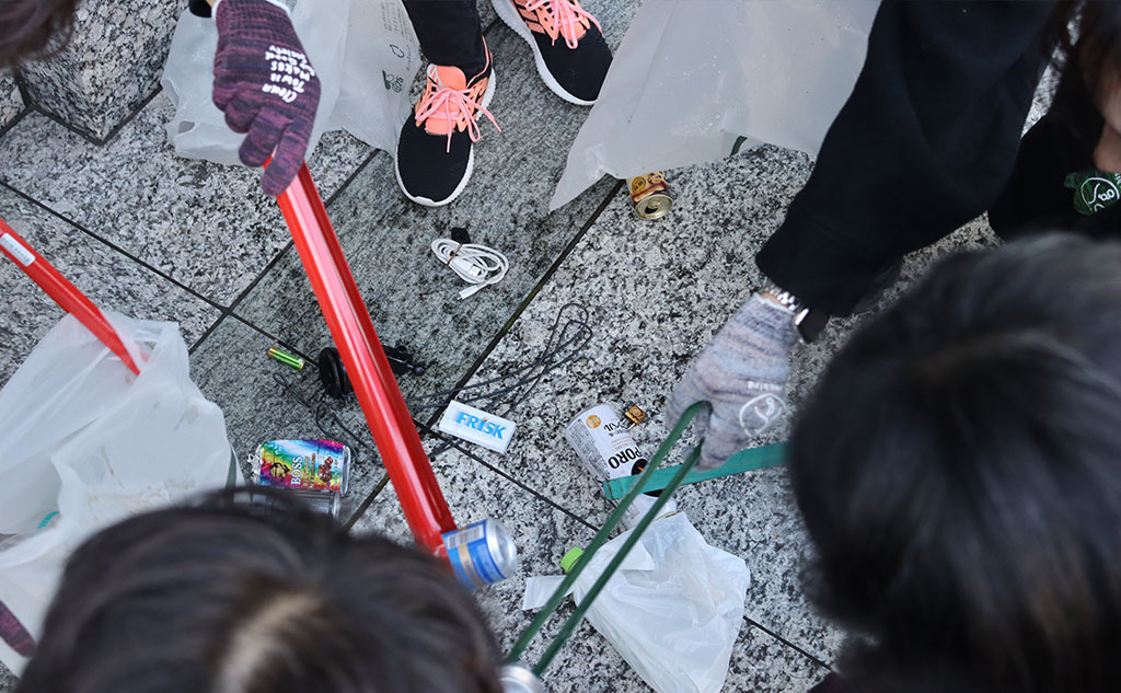 グリーンバード日本橋のごみ