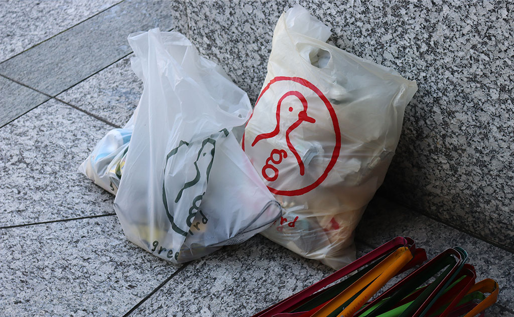 グリーンバード日本橋のごみ