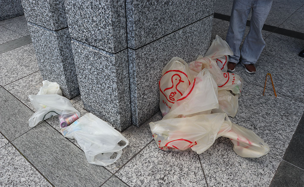 グリーンバード日本橋チームの拾ったゴミ