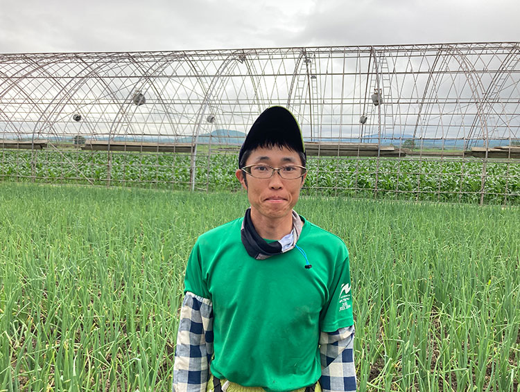 「オニオンファームカワマタ」川眞田さん