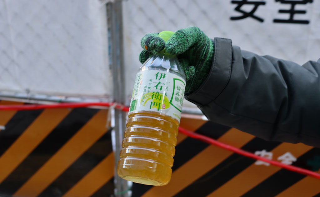 日本橋エリアのごみ