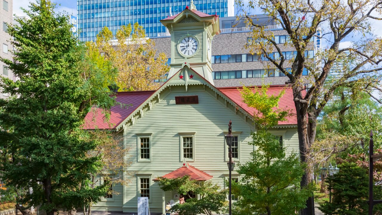 国の重要文化財「札幌時計台」で使用