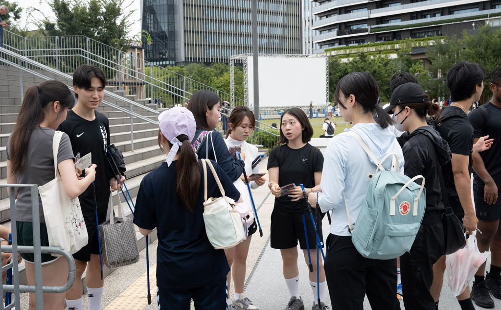 CLEAN UP × FITNESSのイベントの様子